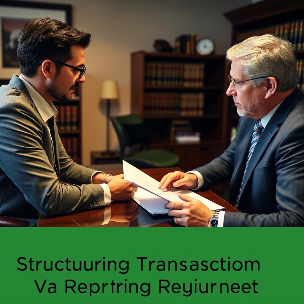 Structuring Transactions to Evade Reporting Requirements lawyer Prince George County