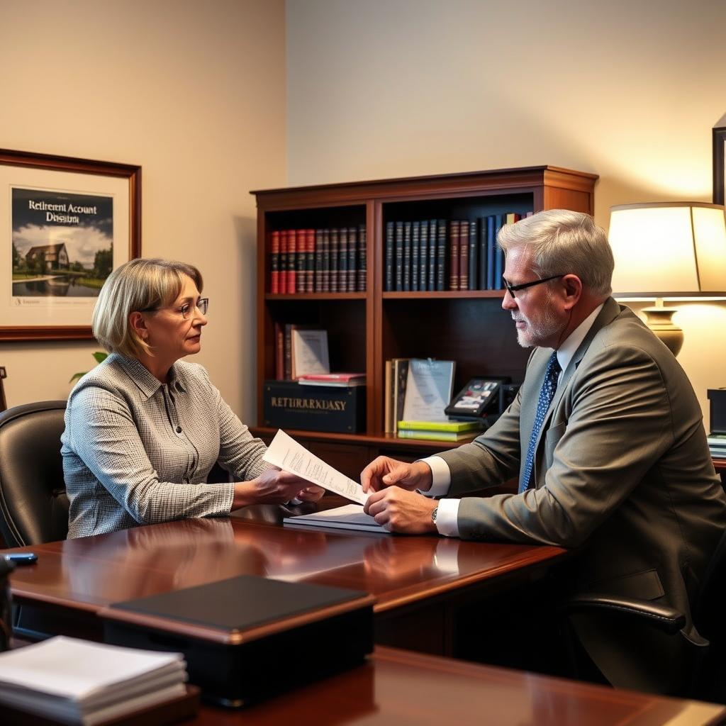 Retirement Account Division Lawyer Fredericksburg